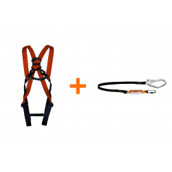 Zestaw Zabezpieczający Przed Upadkiem - 2 punkty + Futerał + Łącznik